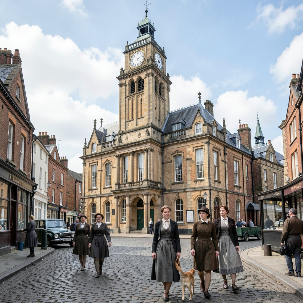 Bradford City Hall features in new All Creatures Great and Small series